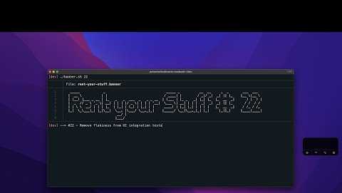 #21 - Register product stock items - Part 3 - Remove flakiness from UI integration test